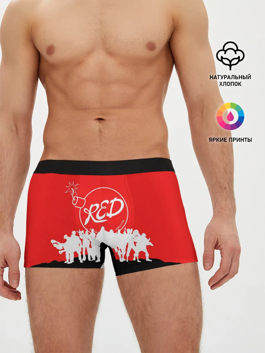 Мужские трусы боксеры / TEAM FORTRESS 2 RED TEAM