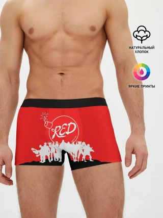 Мужские трусы боксеры / TEAM FORTRESS 2 RED TEAM