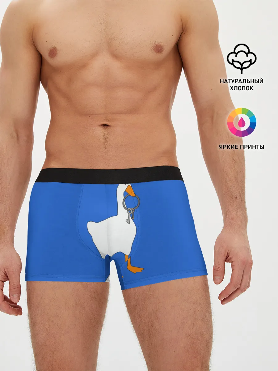 Мужские трусы боксеры / Untitled Goose Game