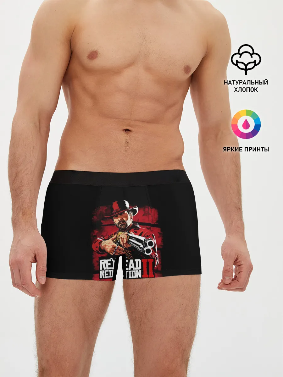 Мужские трусы боксеры / Red Dead Redemption