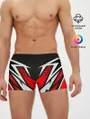 Мужские трусы боксеры / Sports geometry 4