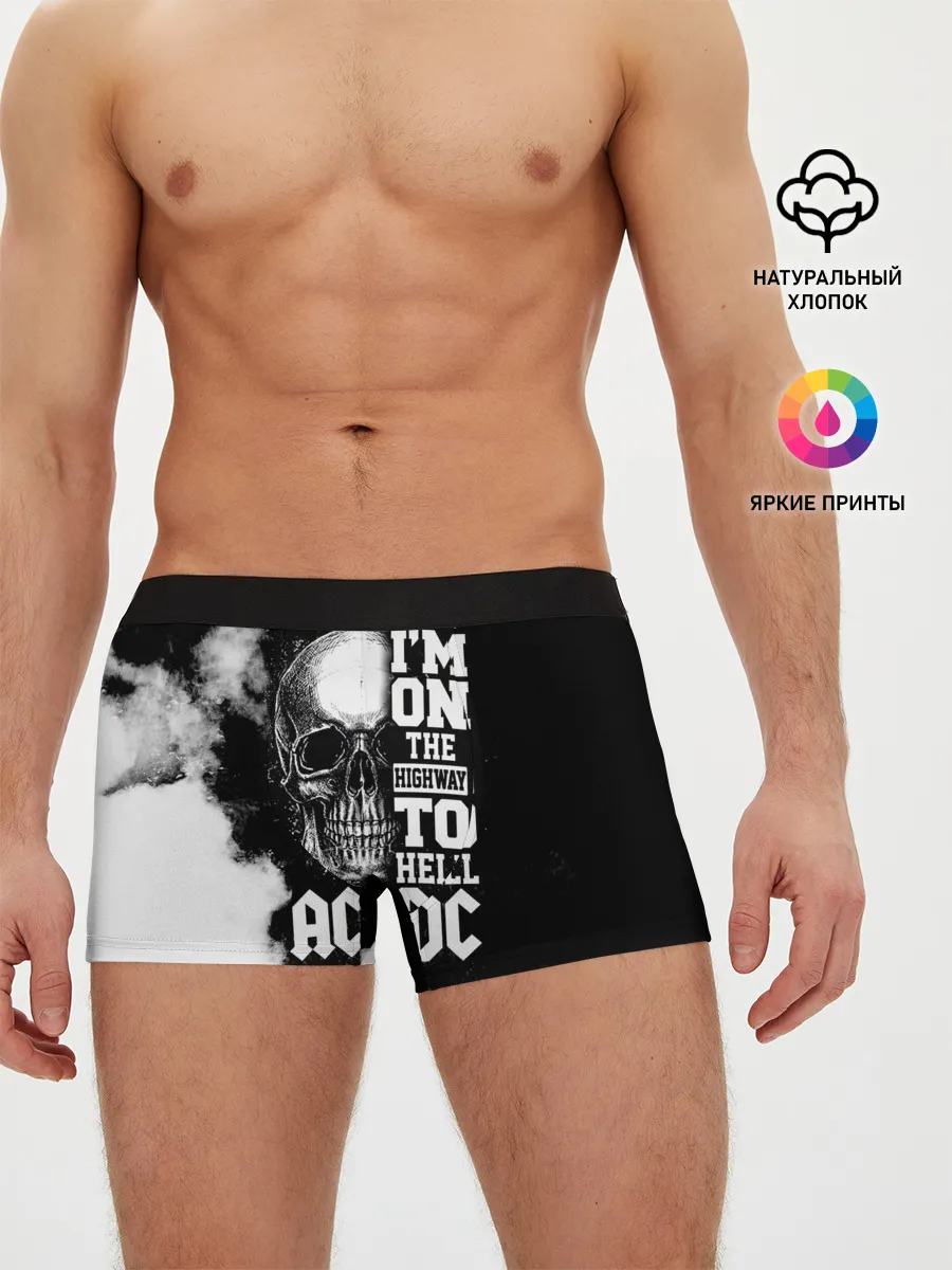 Мужские трусы боксеры / AC/DC