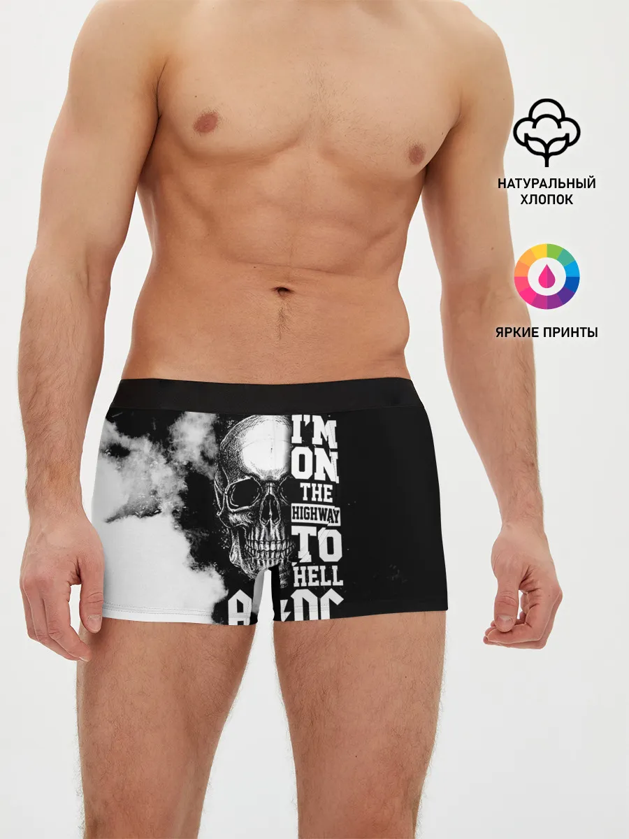 Мужские трусы боксеры / AC/DC