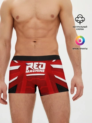 Мужские трусы боксеры / Red Machine