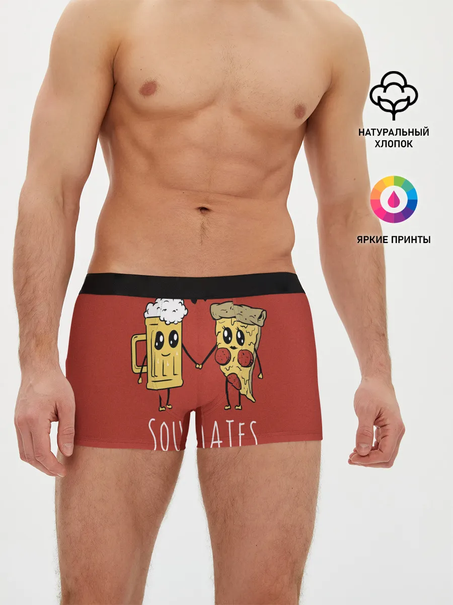 Мужские трусы боксеры / Beer