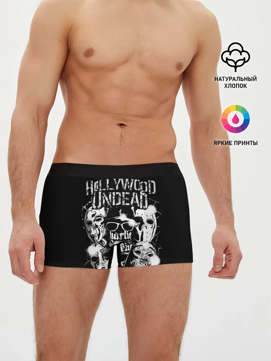 Мужские трусы боксеры / Hollywood Undead