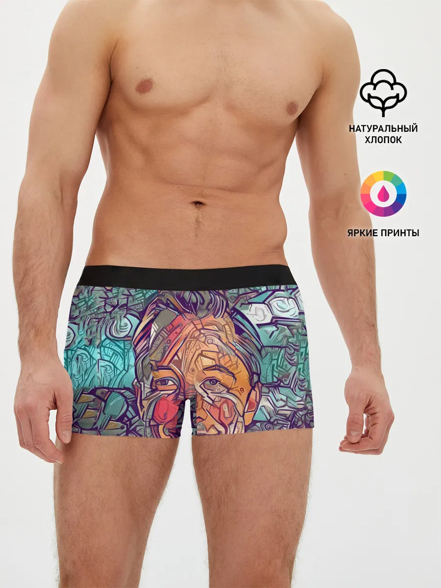 Мужские трусы боксеры / МАСК-БОТ