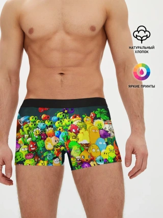 Мужские трусы боксеры / Plants vs. Zombies