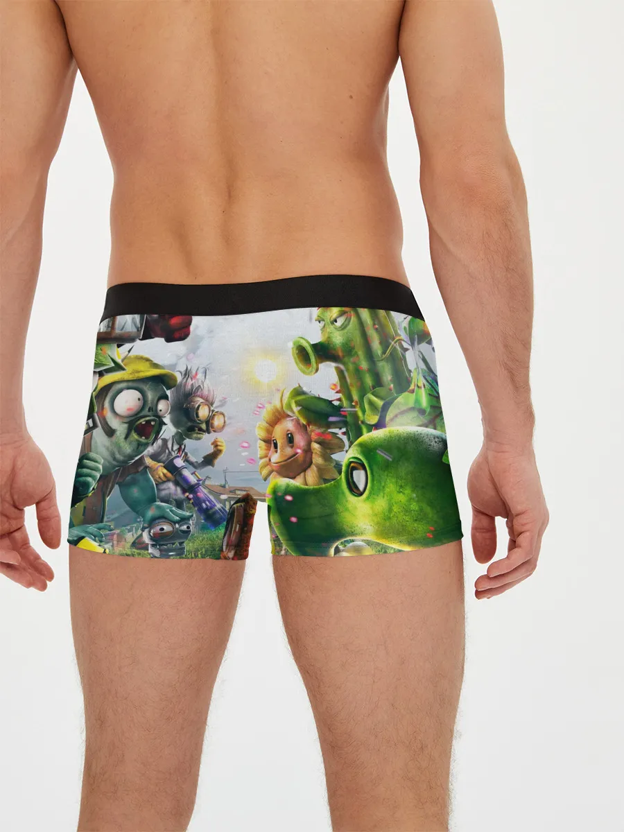 Мужские трусы боксеры / Plants vs Zombies.