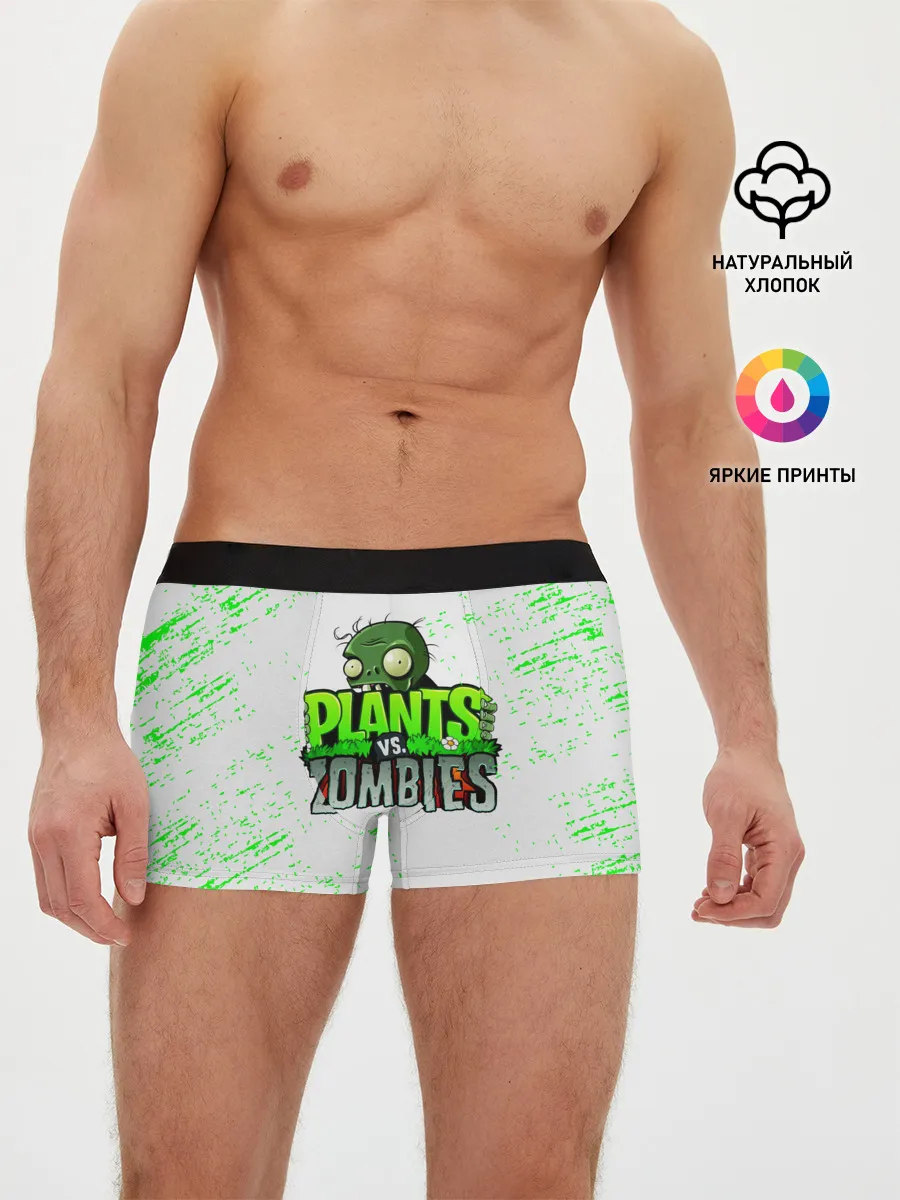 Мужские трусы боксеры / Plants vs. Zombies