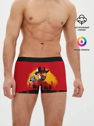 Мужские трусы боксеры / Red Dead Redemption 2
