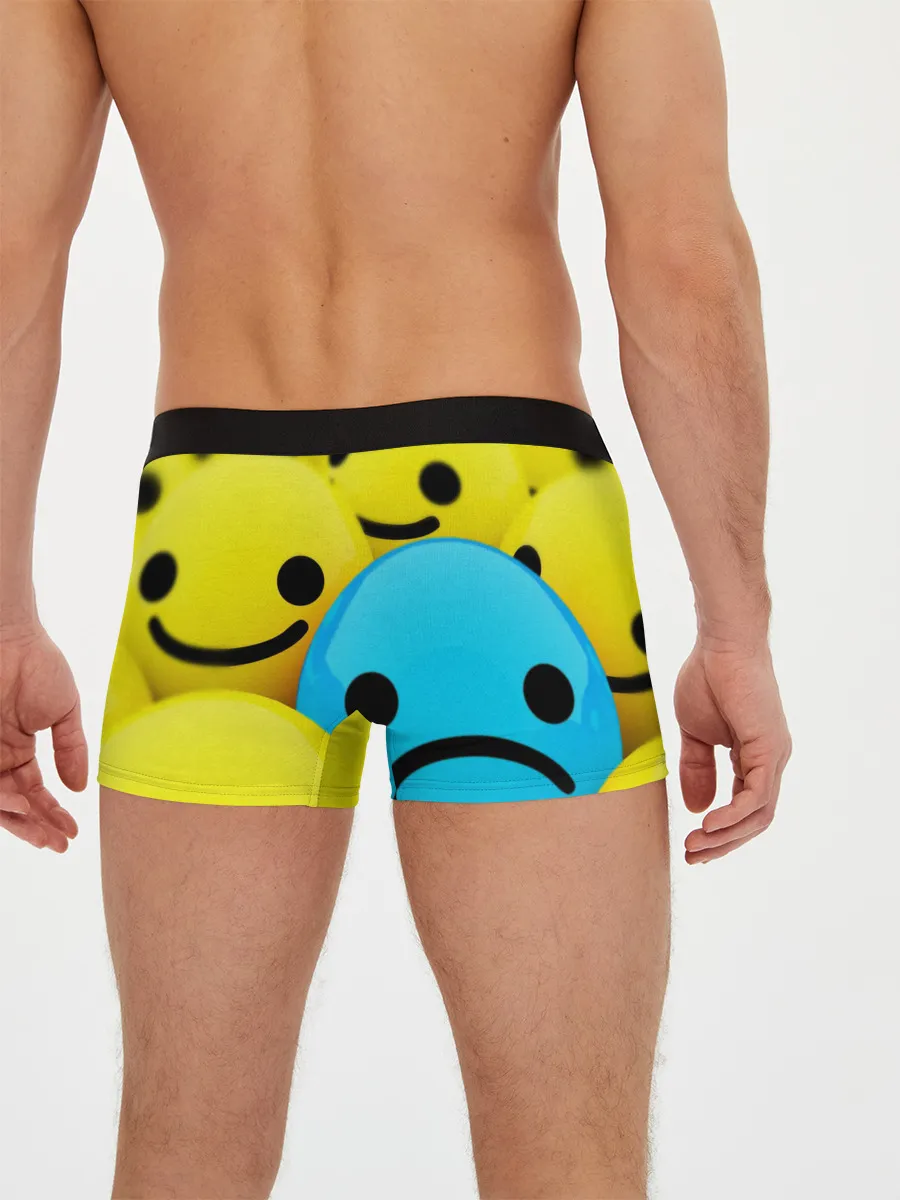 Мужские трусы боксеры / СМАЙЛИКИ