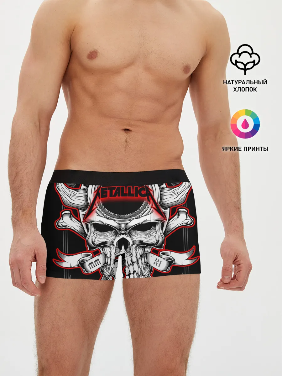 Мужские трусы боксеры / Metallica