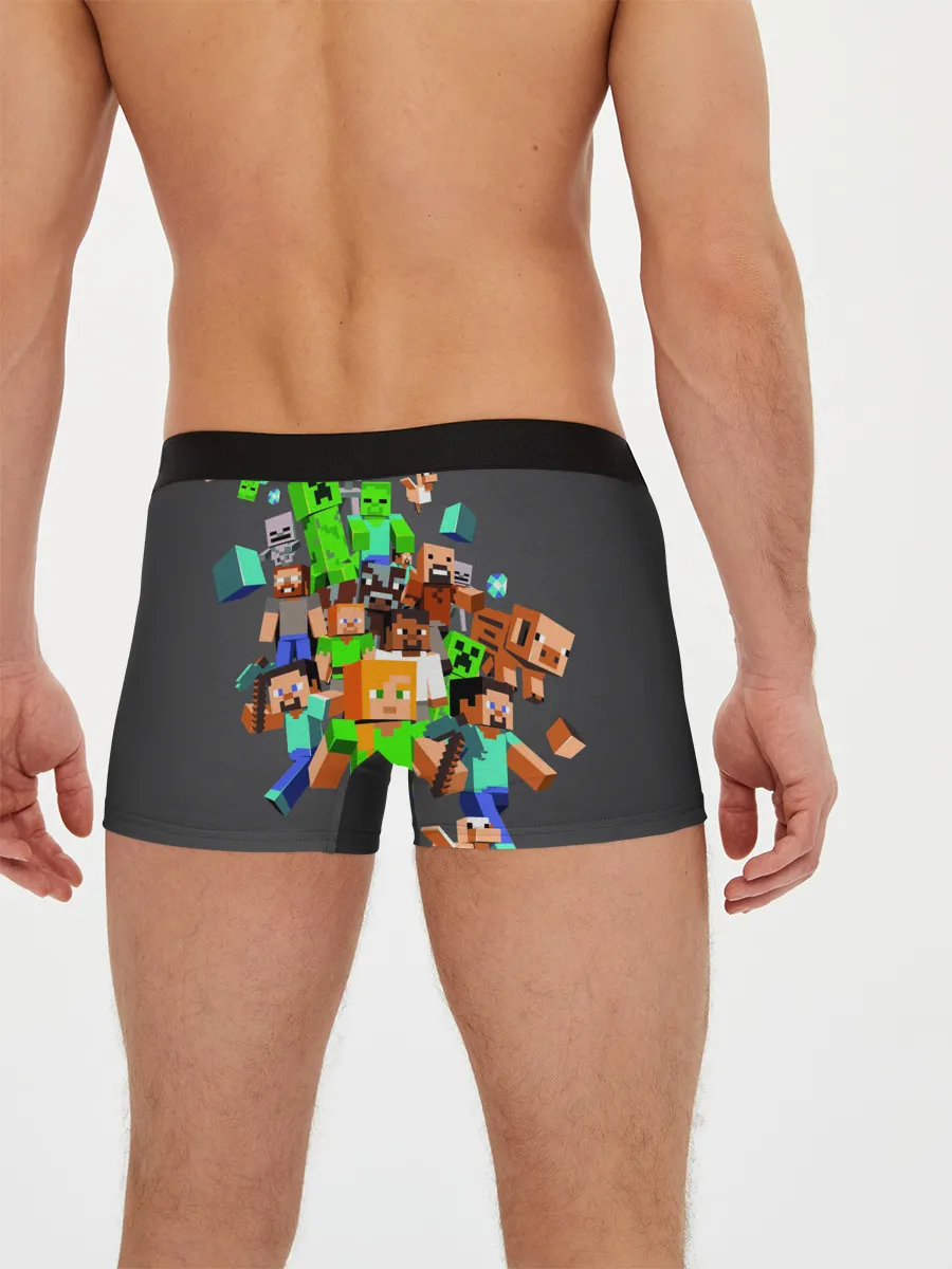 Мужские трусы боксеры / MINECRAFT ONLINE
