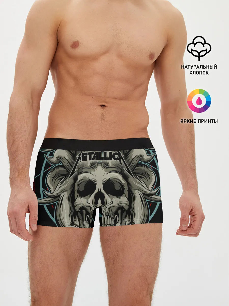 Мужские трусы боксеры / Metallica