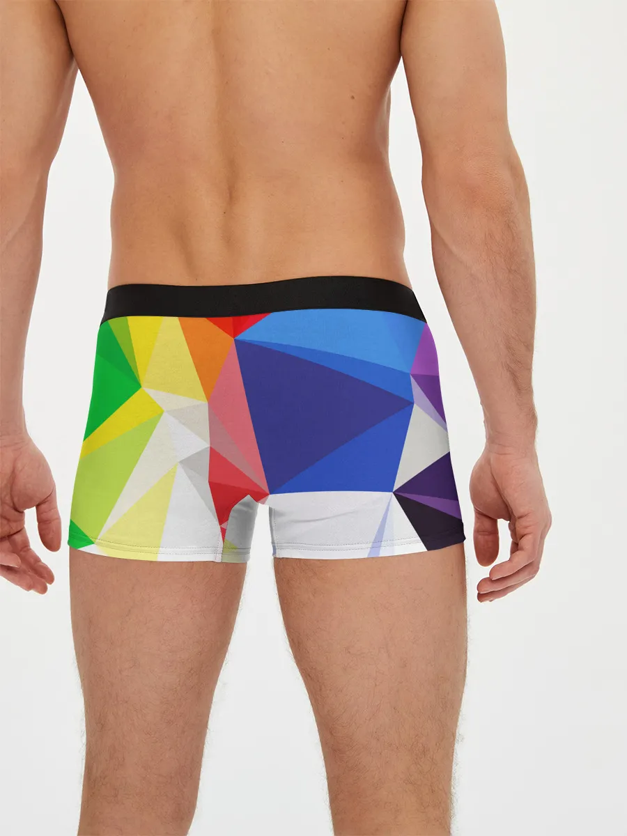 Мужские трусы боксеры / BACKGROUND COLOR