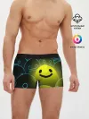 Мужские трусы боксеры / НЕОНОВЫЕ СМАЙЛЫ