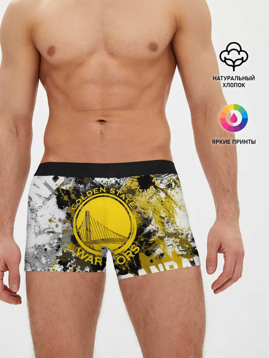 Мужские трусы боксеры / Голден Стэйт Уорриорз