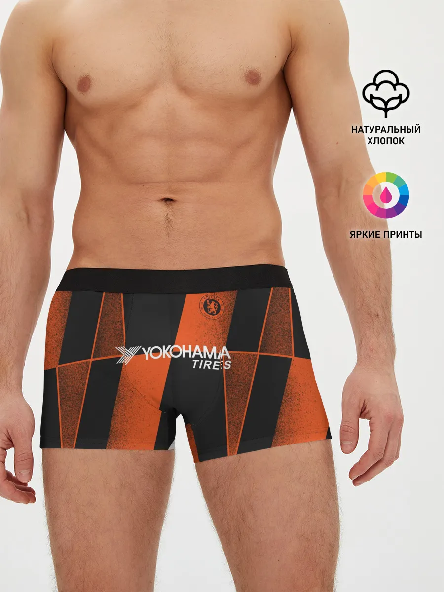 Мужские трусы боксеры / Chelsea Prematch home