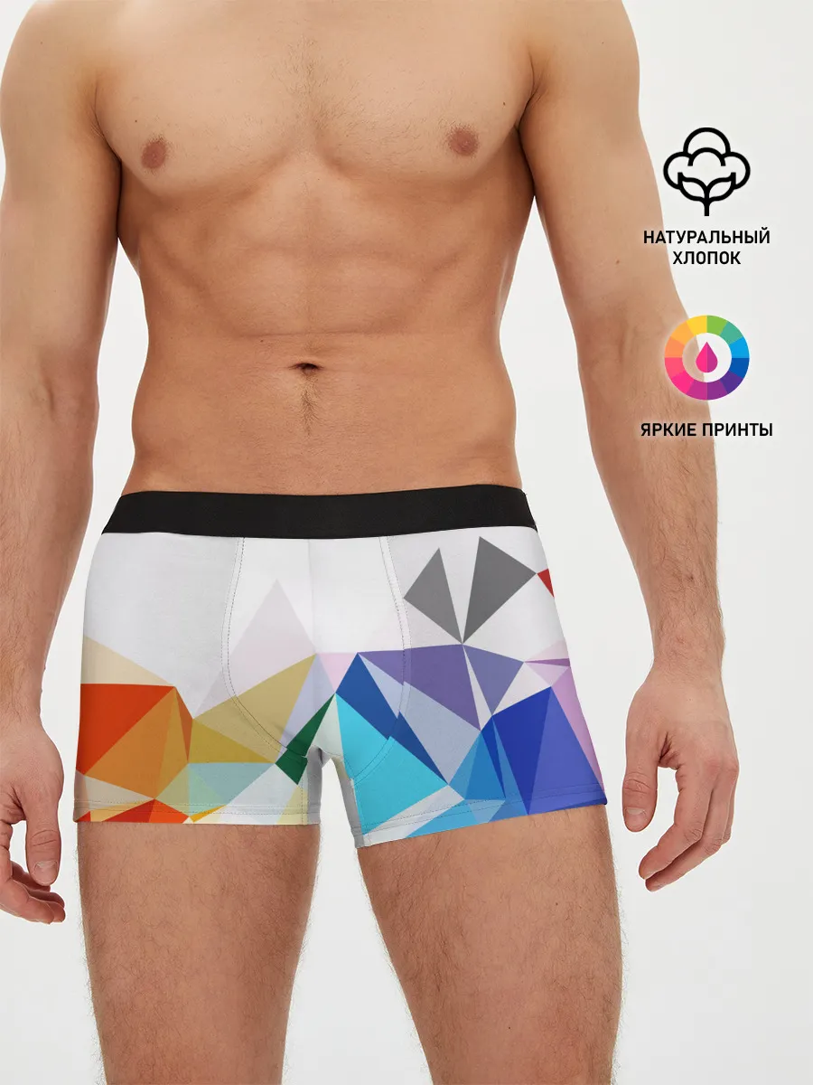 Мужские трусы боксеры / GEOMETRY