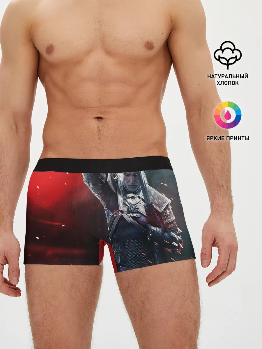 Мужские трусы боксеры / ВЕДЬМАК