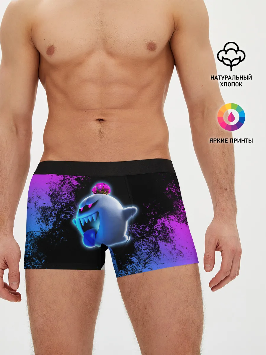 Мужские трусы боксеры / Luigis Mansion