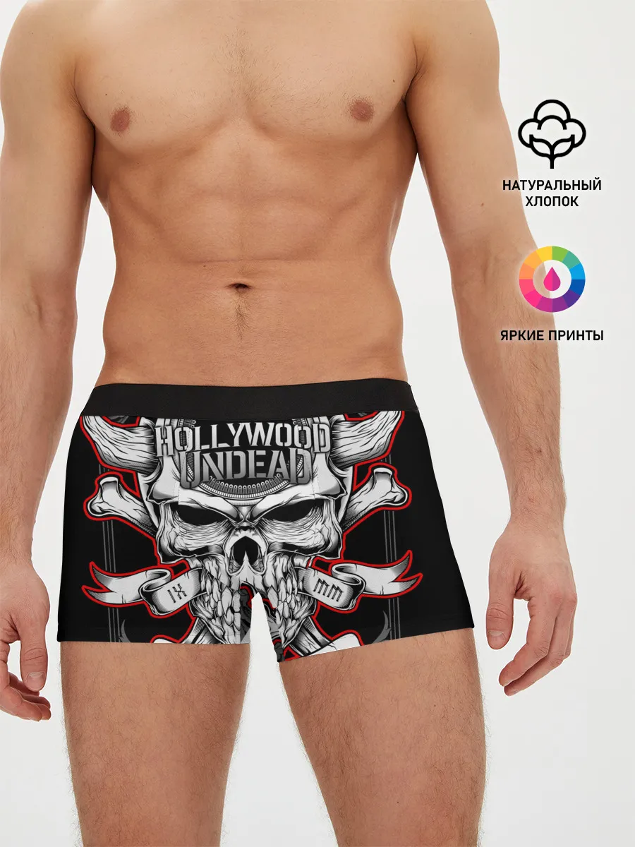 Мужские трусы боксеры / Hollywood Undead