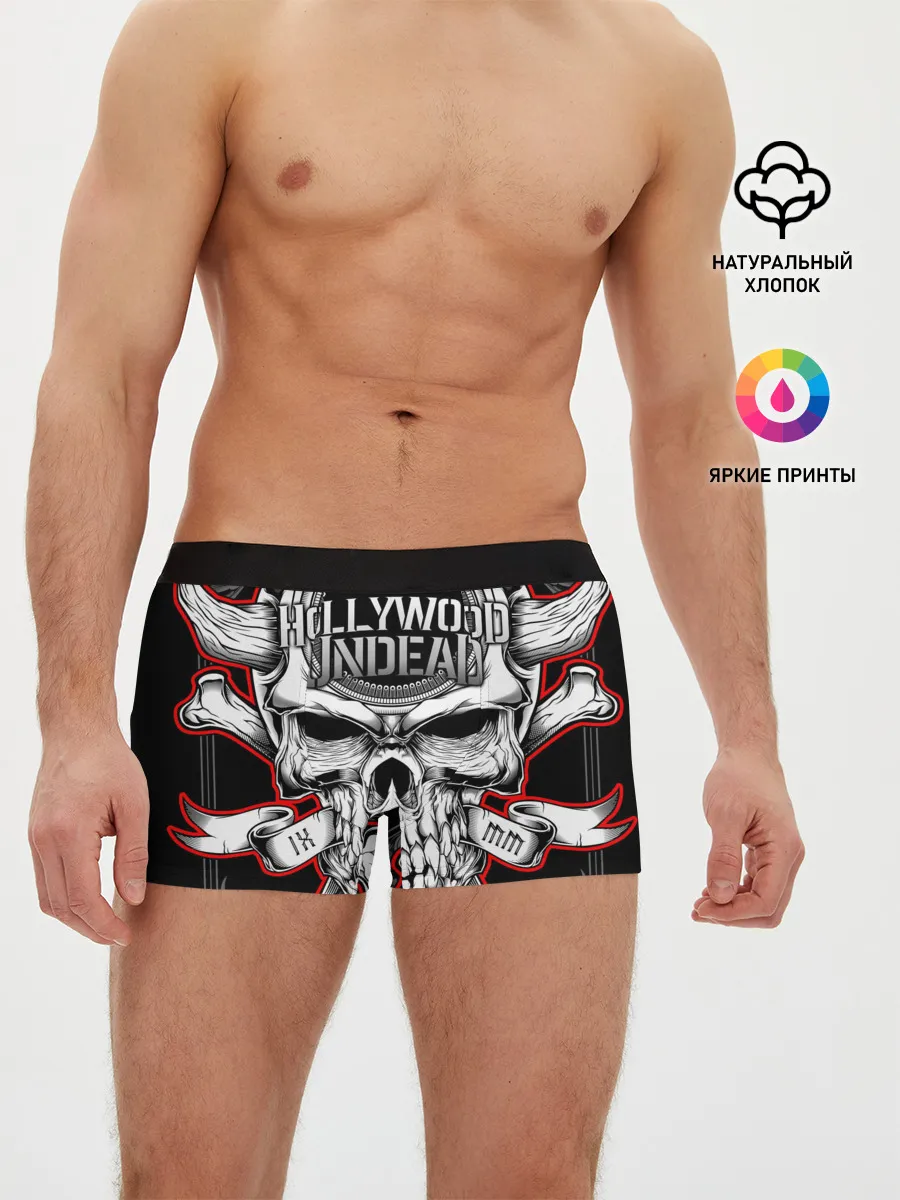 Мужские трусы боксеры / Hollywood Undead