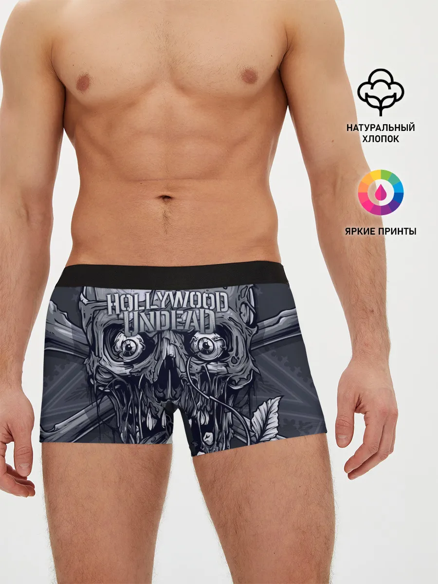 Мужские трусы боксеры / Hollywood Undead