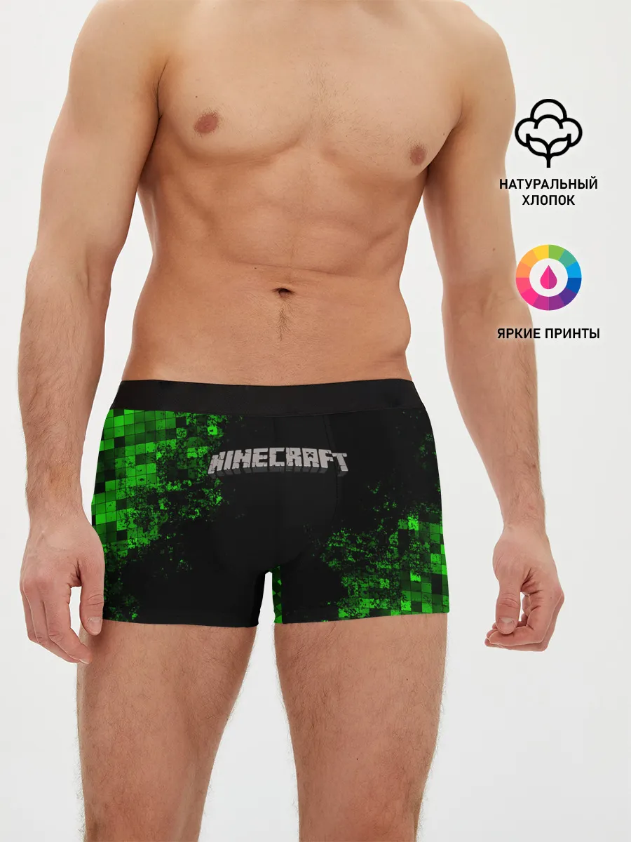 Мужские трусы боксеры / MINECRAFT