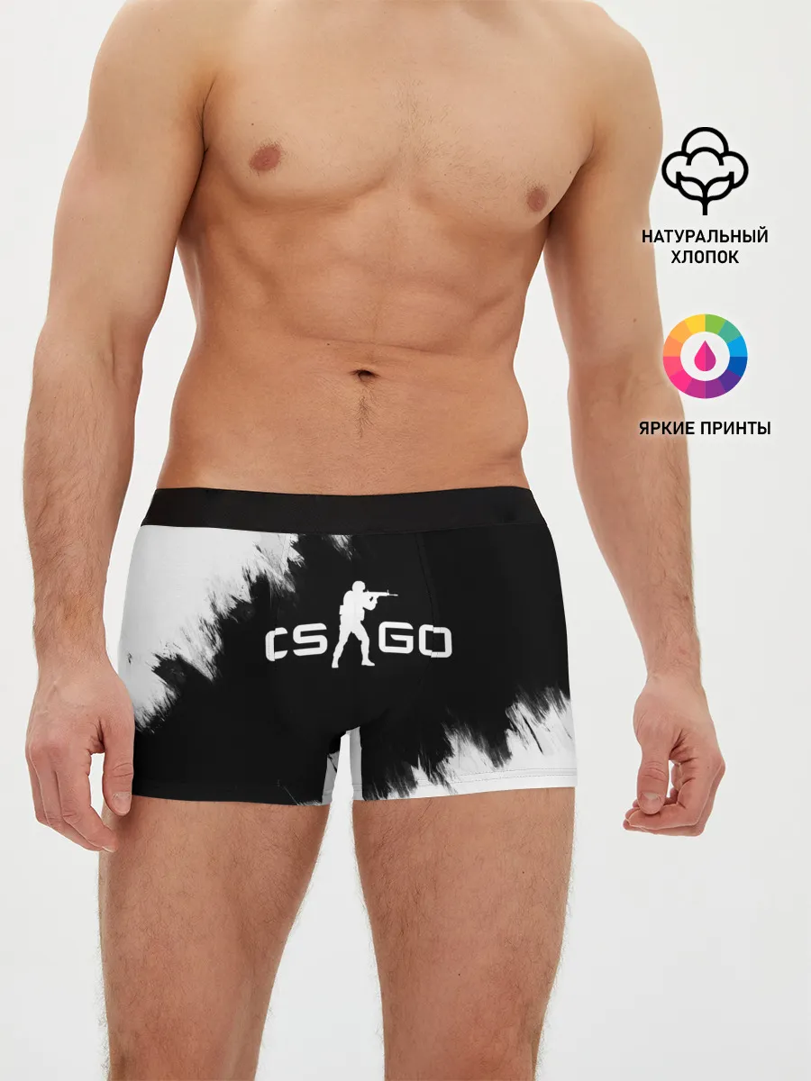 Мужские трусы боксеры / CS:GO BW