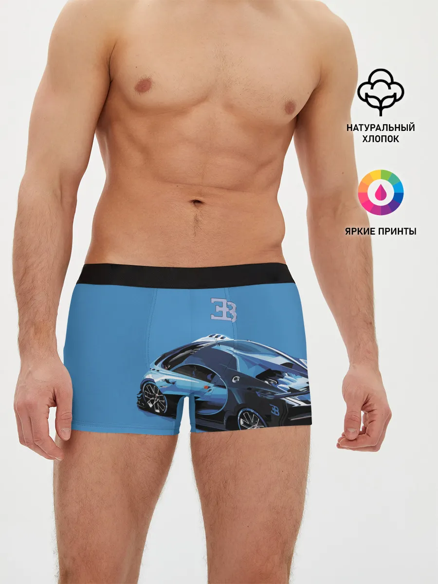 Мужские трусы боксеры / Bugatti