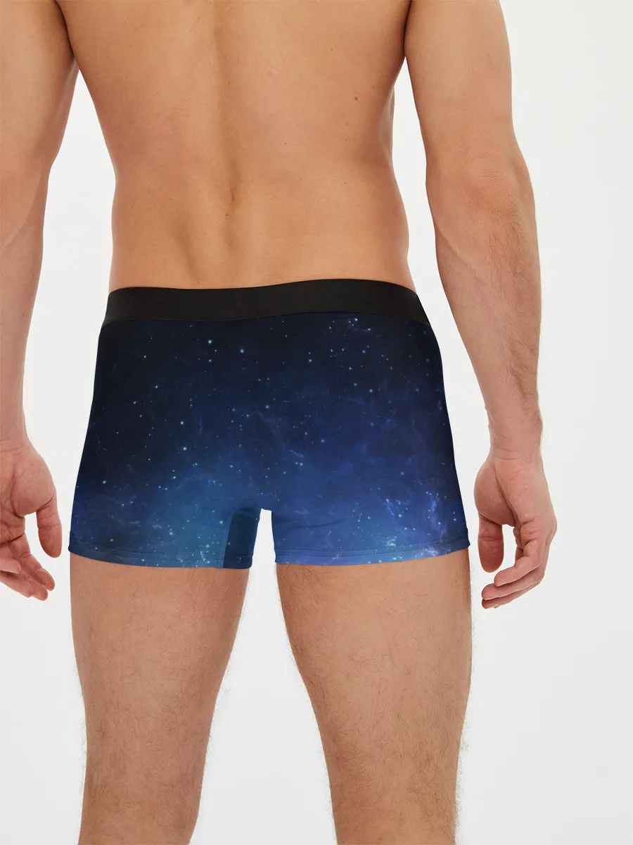 Мужские трусы боксеры / космос