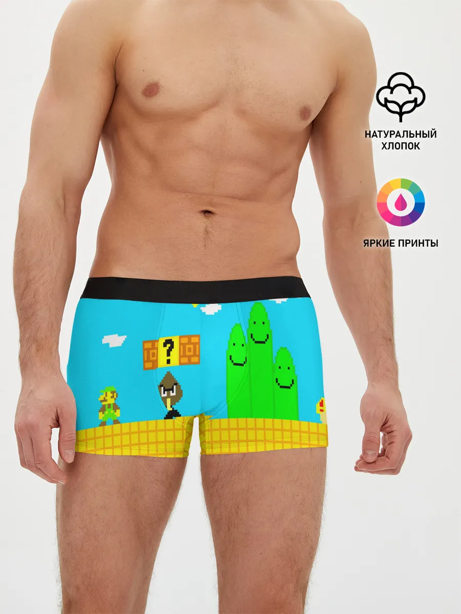 Мужские трусы боксеры / MARIO