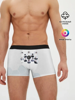 Мужские трусы боксеры / EXO