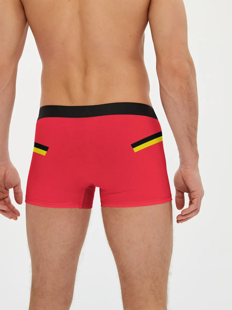 Мужские трусы боксеры / Belgium home EURO 2020