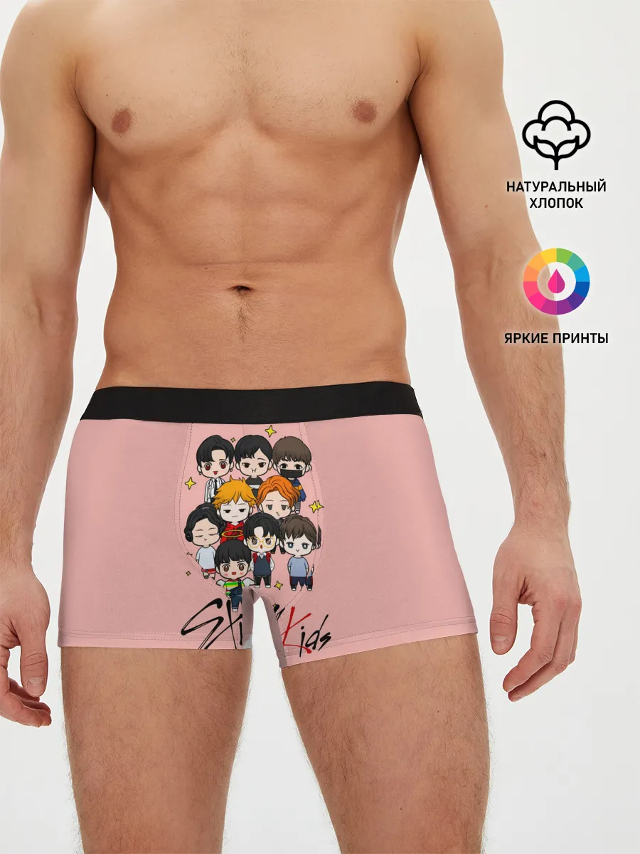 Мужские трусы боксеры / Stray Kids