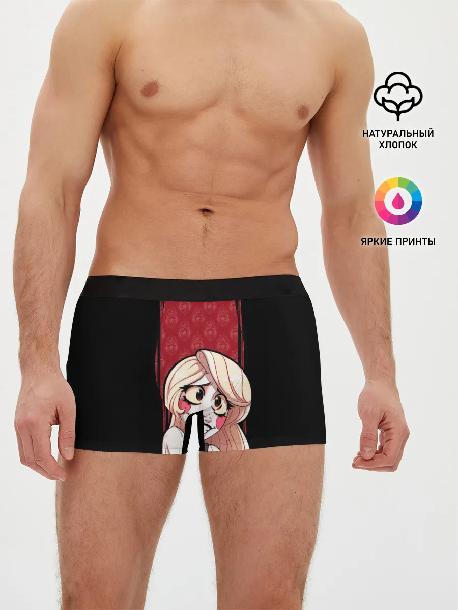 Мужские трусы боксеры / Hazbin Hotel. Charlie