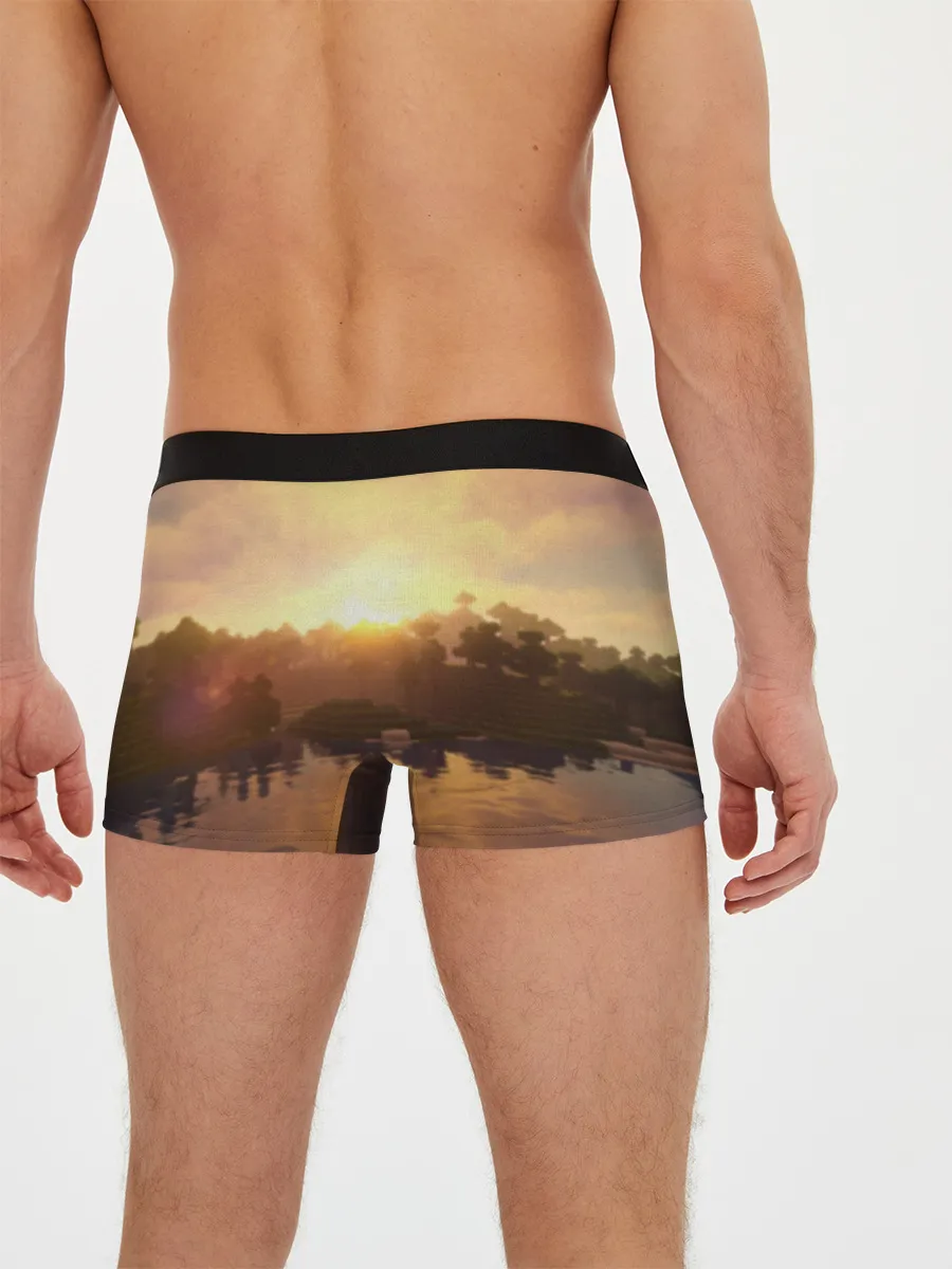 Мужские трусы боксеры / Minecraft / Майнкрафт