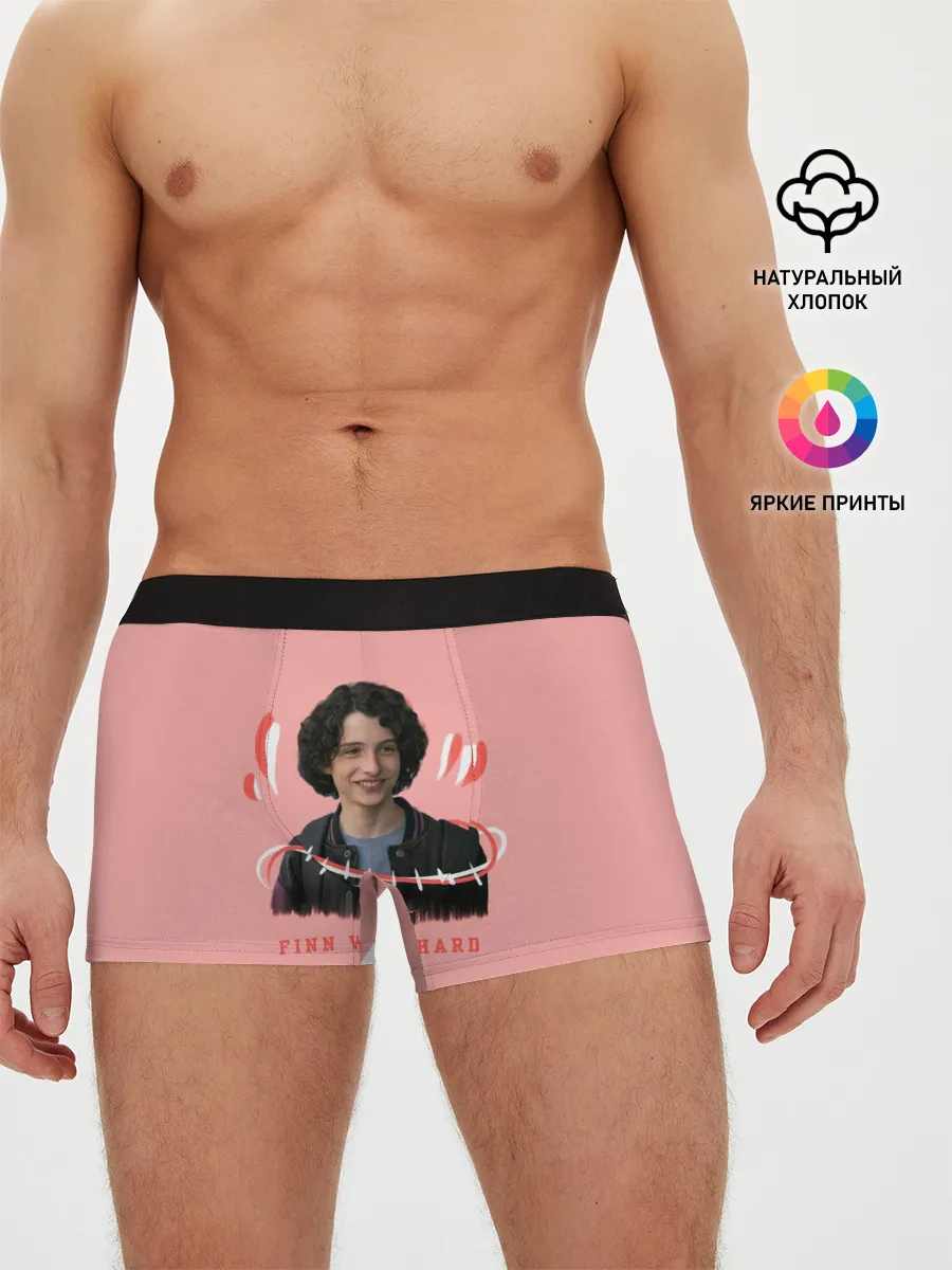 Мужские трусы боксеры / finn wolfhard
