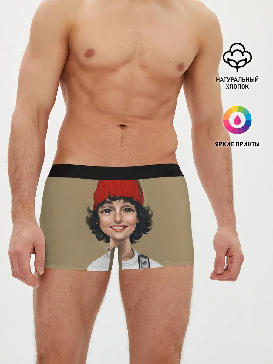 Мужские трусы боксеры / finn wolfhard