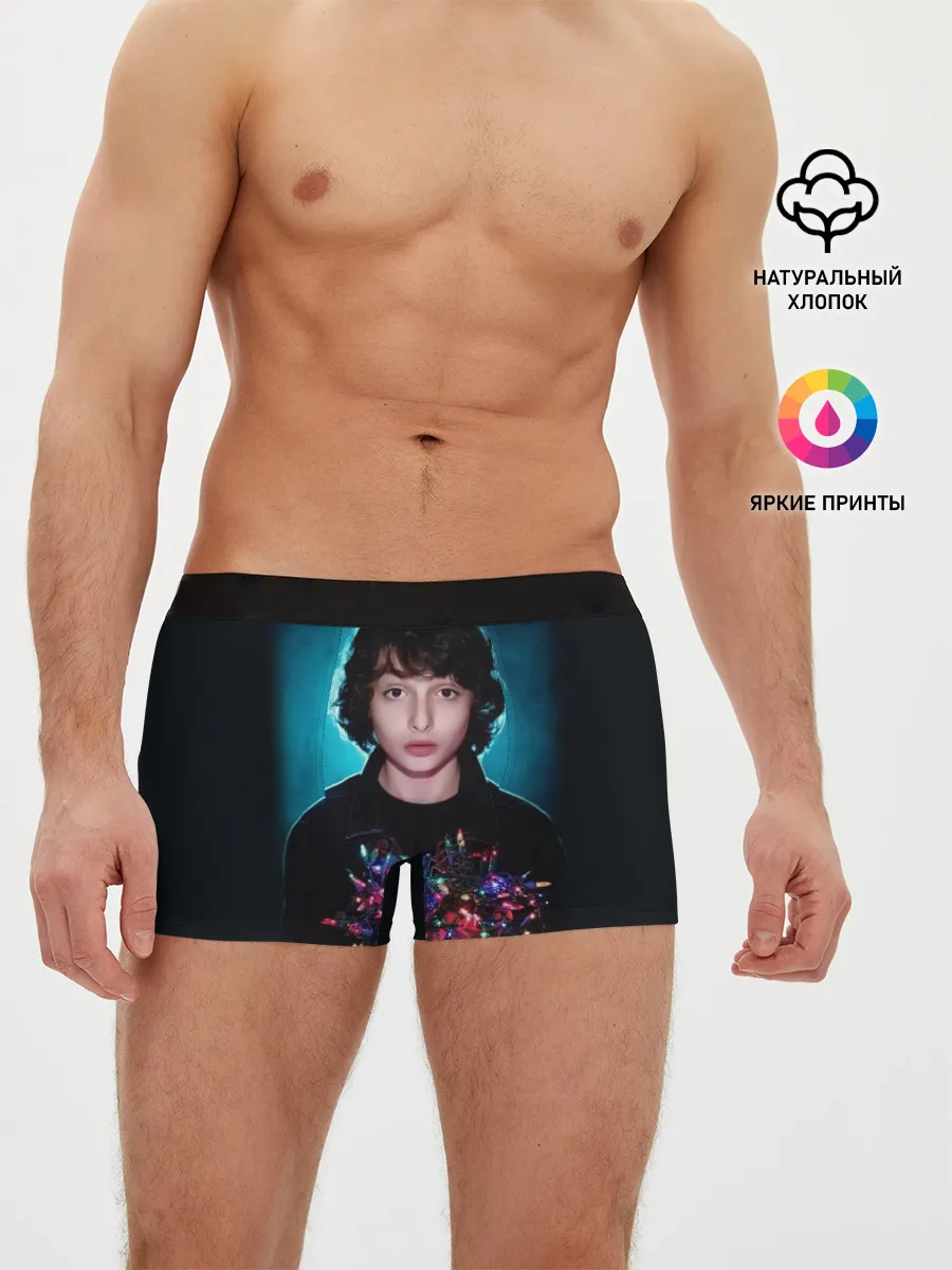 Мужские трусы боксеры / finn wolfhard