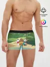 Мужские трусы боксеры / Bears on the beach