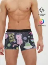 Мужские трусы боксеры / Космический кот