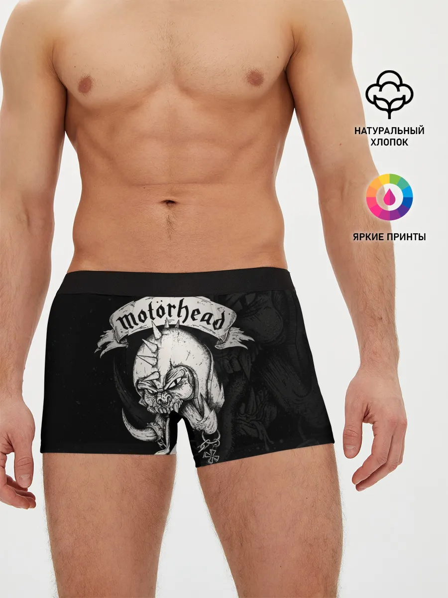 Мужские трусы боксеры / Motorhead