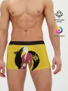 Мужские трусы боксеры / Ban желтый фон
