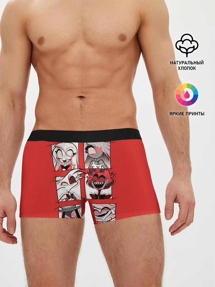 Мужские трусы боксеры / Hazbin Hotel