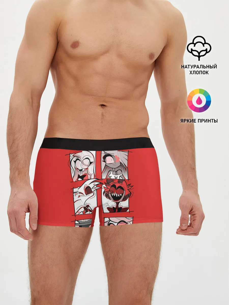 Мужские трусы боксеры / Hazbin Hotel