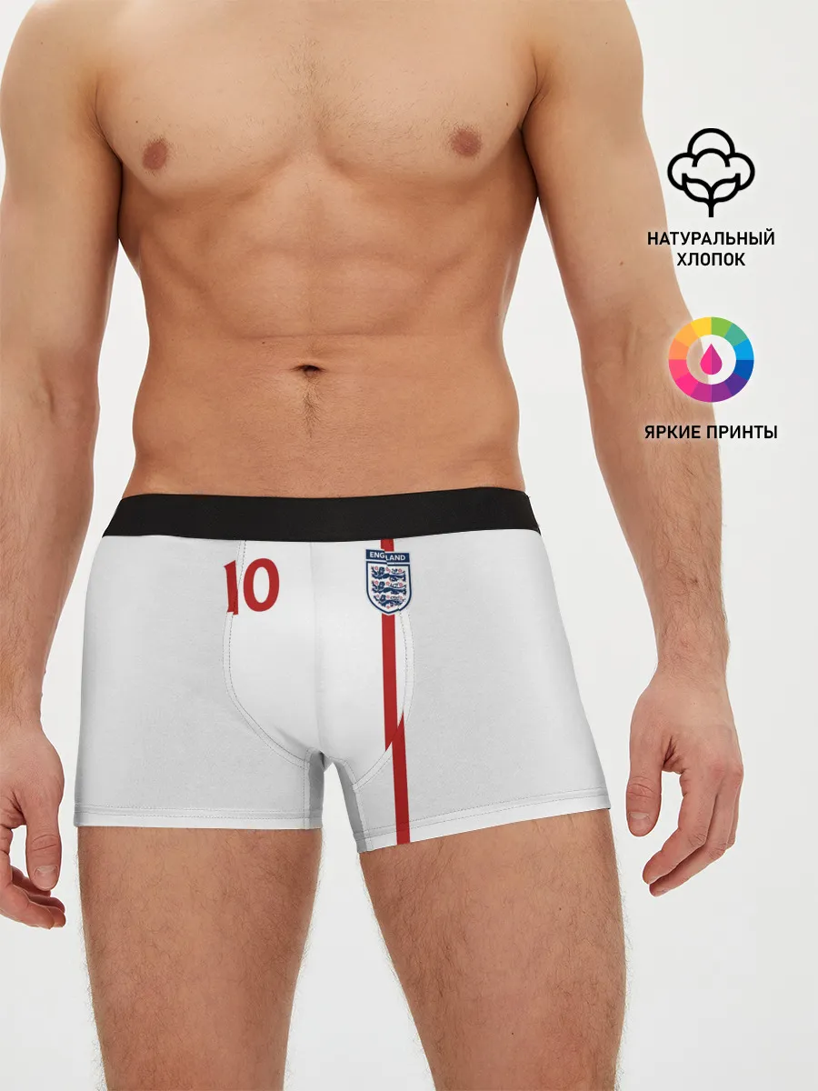 Мужские трусы боксеры / Майкл Оуэн Англия Ретро