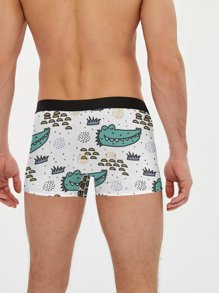 Мужские трусы боксеры / Милый крокодил